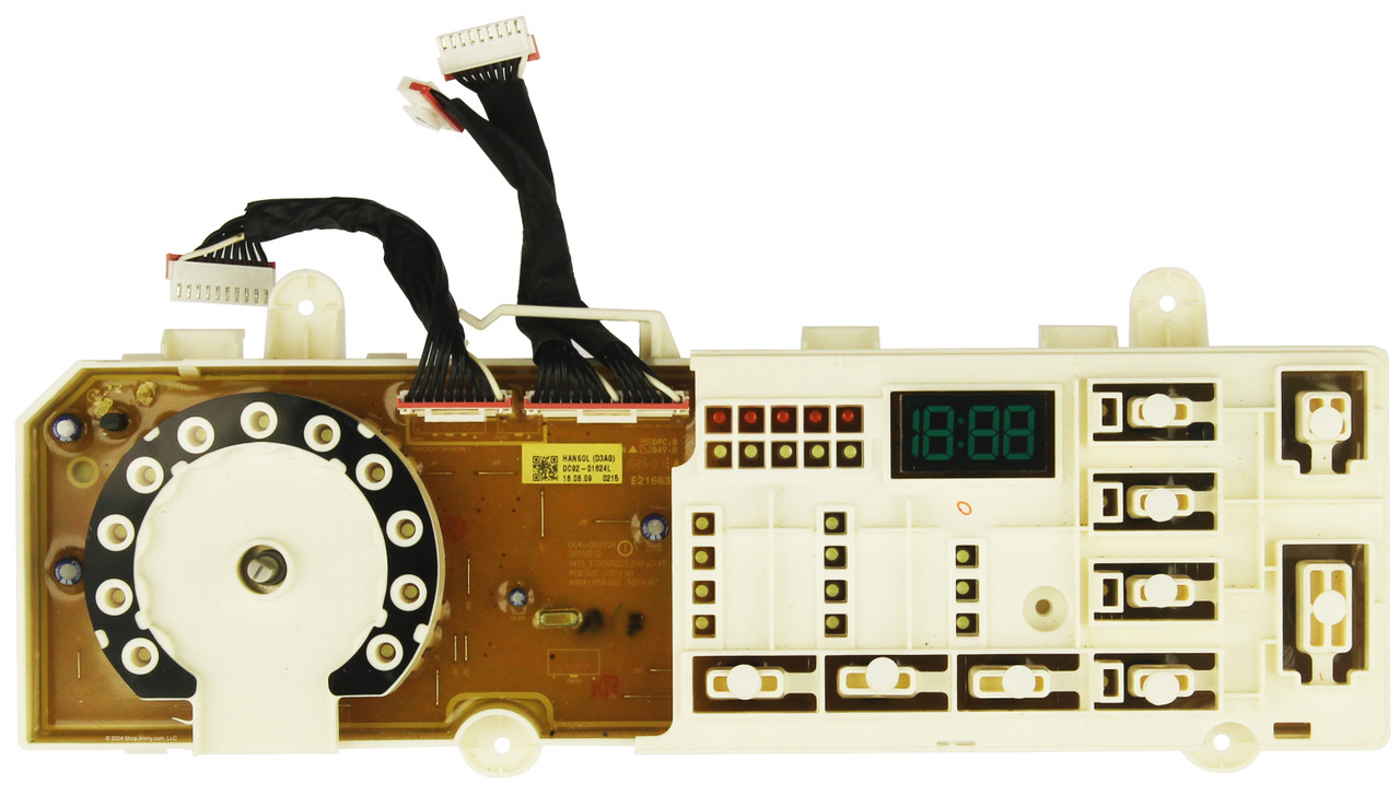 Samsung Washer DC92-01624L Display Board