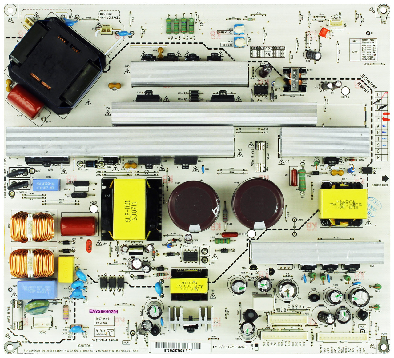 LG EAY38640201 Power Supply / Backlight Inverter