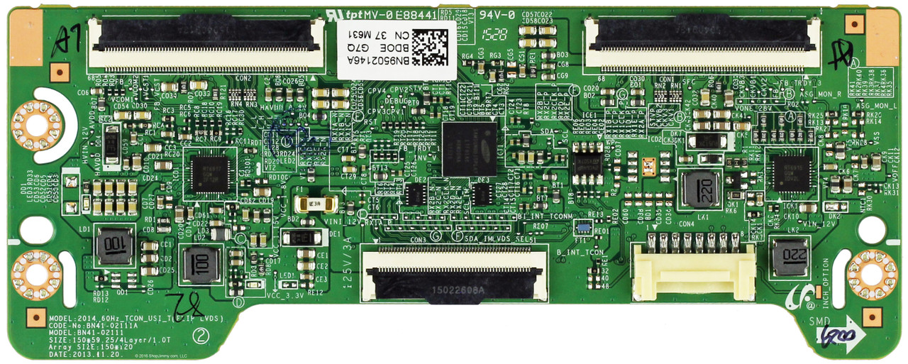ienowaTVボード SAMSUNG BN96-58680X MAIN BOARD / POWER SUPPLY BN4401270B FOR