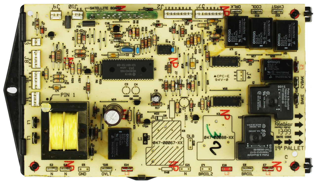 Jenn-Air 100-00781-31 7428P054-60 Oven Control Board