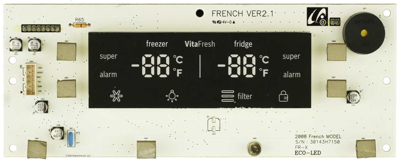 Bosch Refrigerator 30143H7150 Main Board