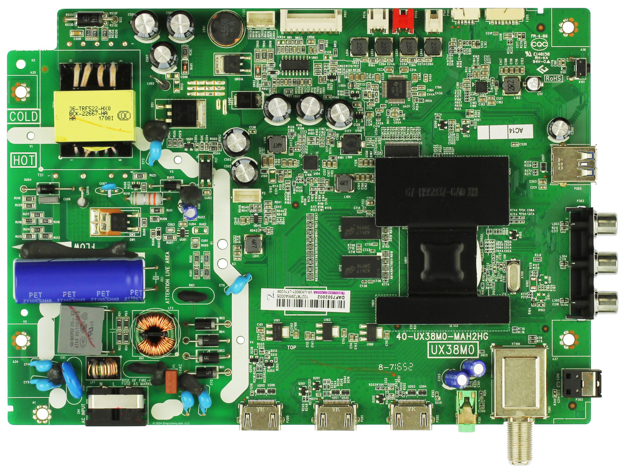 Insignia T8-UX38022-MA20 Main Board