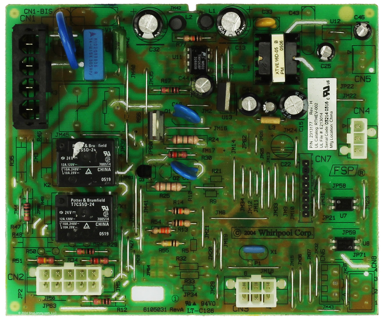 Whirlpool Refrigerator 2313177 Main Board