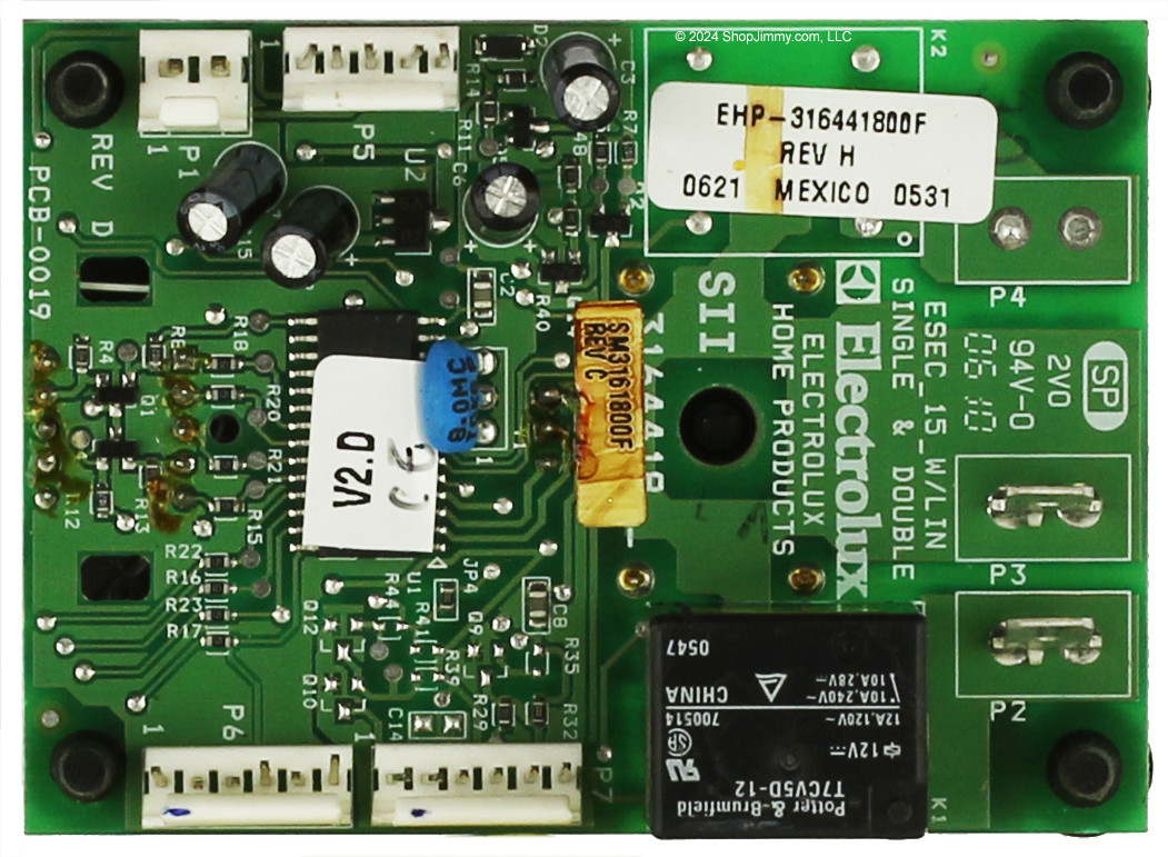 Electrolux 316441800 Range Surface Element Board