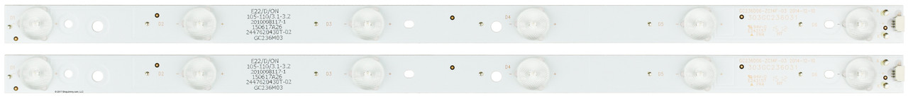 Proscan 303GC236031 Replacement LED Backlight Strips (2)