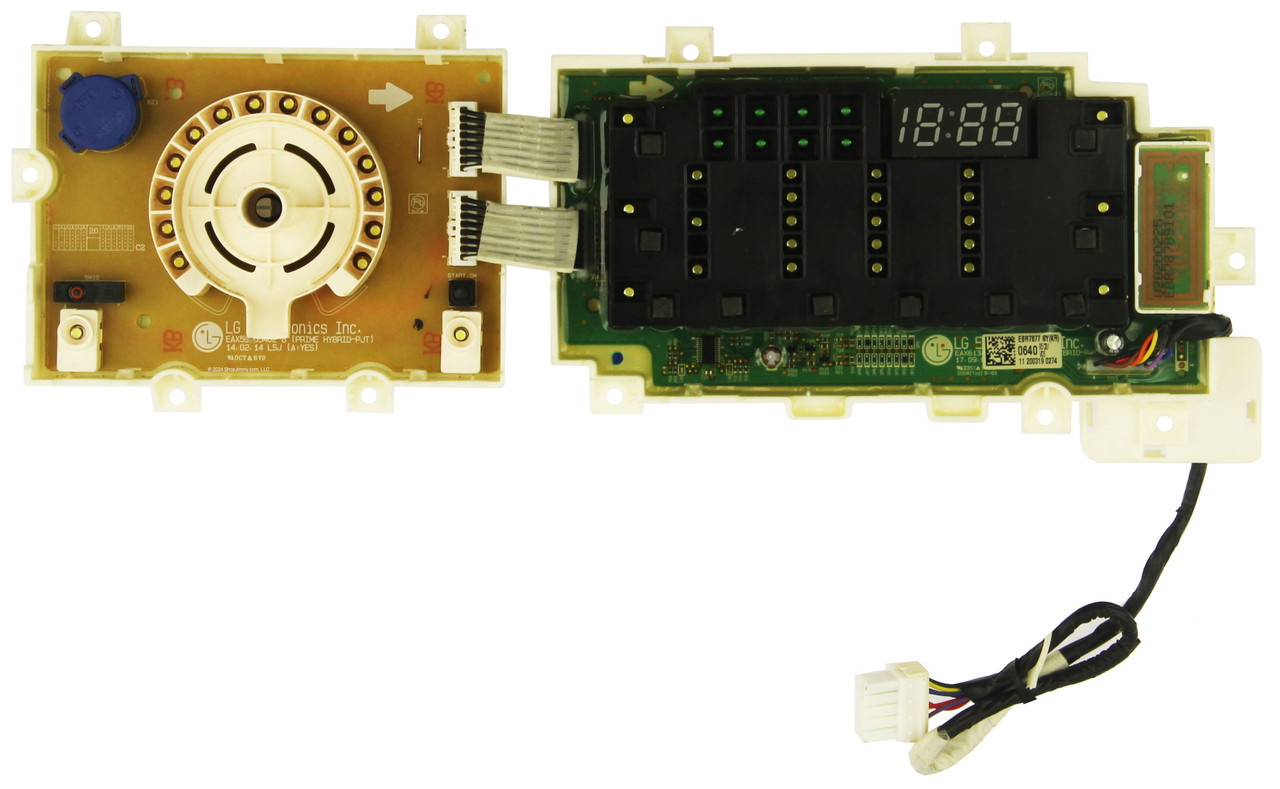 LG Washer EBR78770640 Display Board
