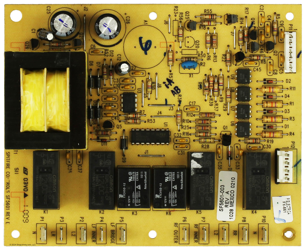Frigidaire 316239403 Oven Range Control Board