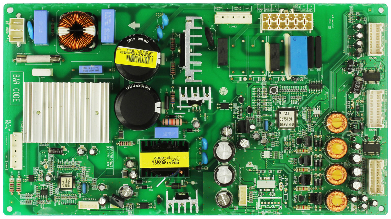 LG Refrigerator EBR73093625 Main Board