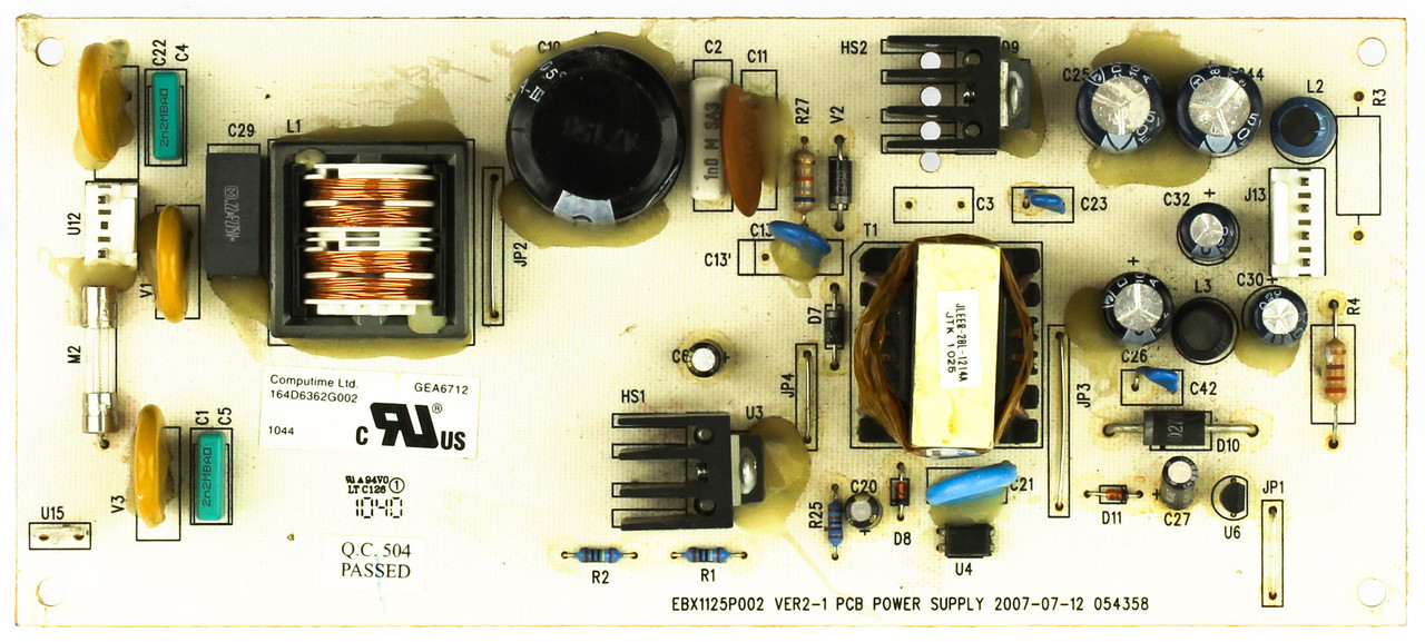 GE 164D6362G002 Stove Range Oven Power Control Board