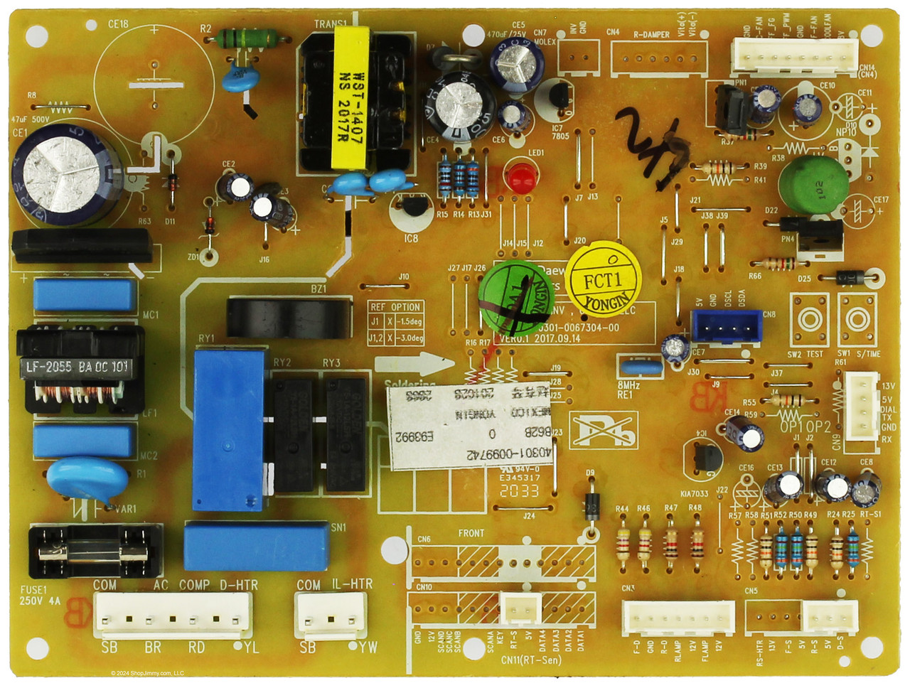 Kenmore Refrigerator 40301-0099742 Main Board