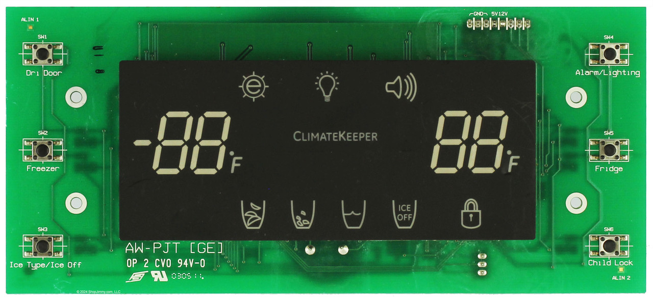 Samsung Refrigerator DA41-00475F Control Board