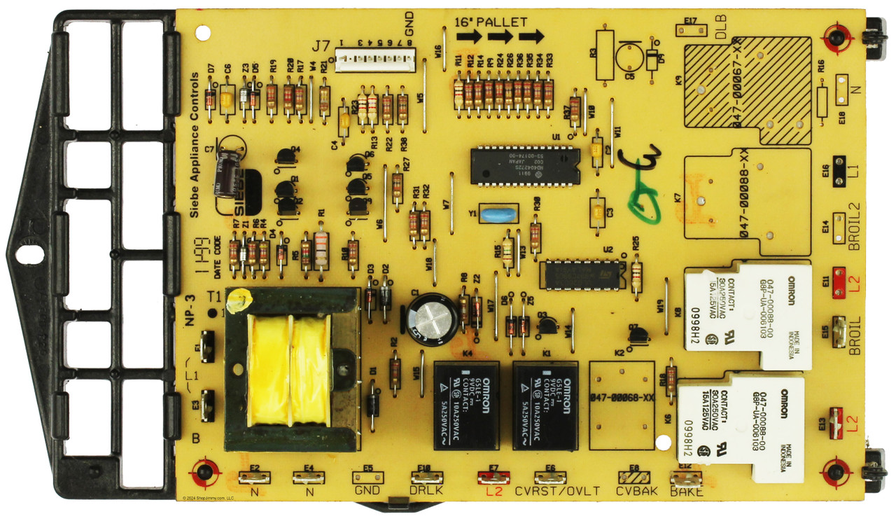 Jenn-Air Oven 7428P058-60 Relay Board