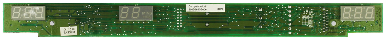 GE Refrigerator 200D2857G006 Display Board