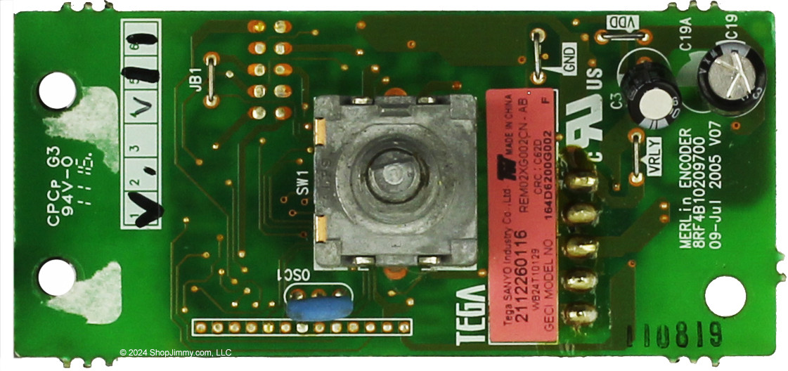 GE Range WB24T10129 164D6200G002 Module Control Board 