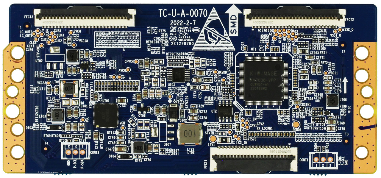 Onn TC-U-A-0070 T-Con Board