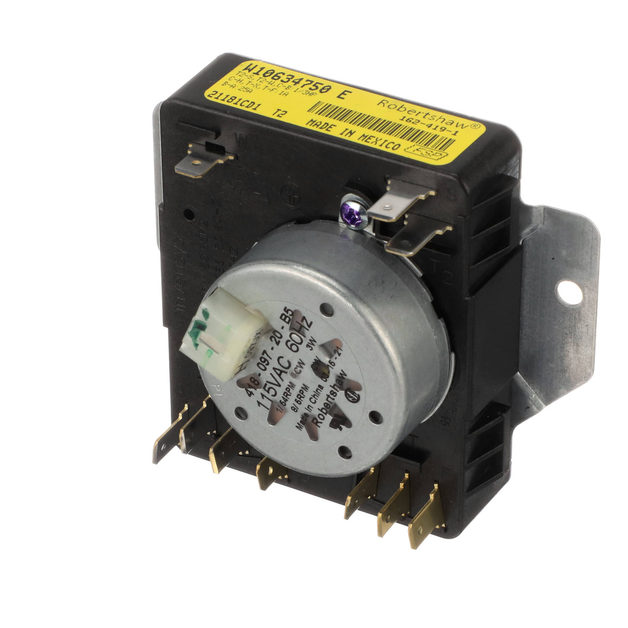 Whirlpool Kenmore W10846428 Dryer Timer