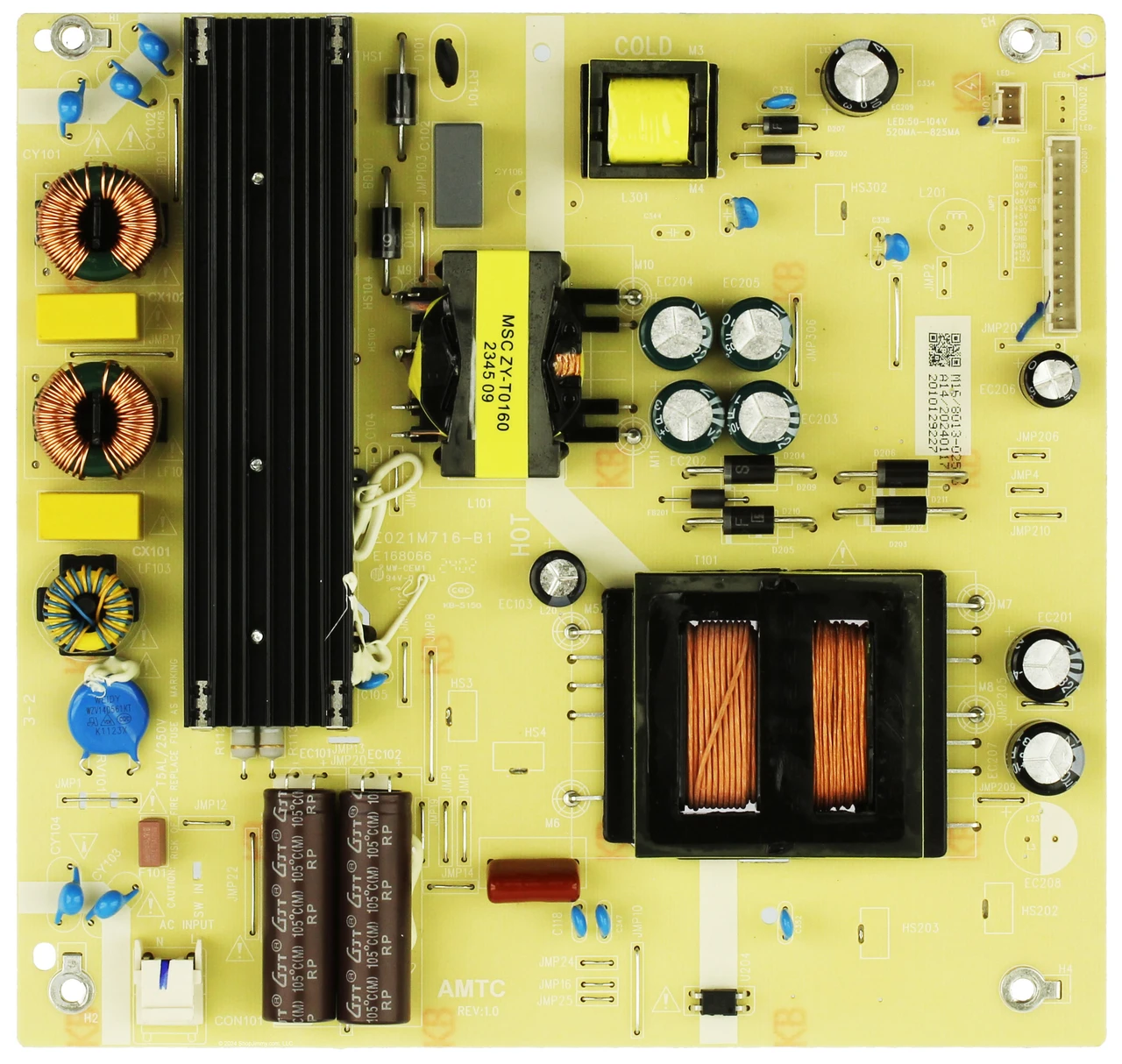 Roku 514C6507M16 Power Supply Board