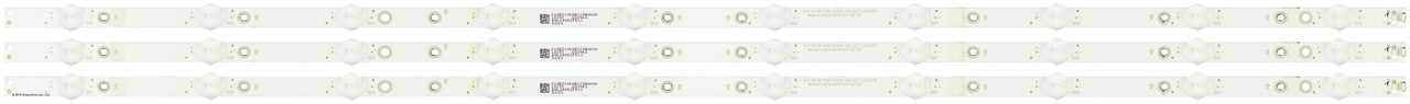 Sharp GJ-2K18-430-D310-V2 LED Backlight Strips (3) NS-43DF710NA19 LC-43LB601U NEW