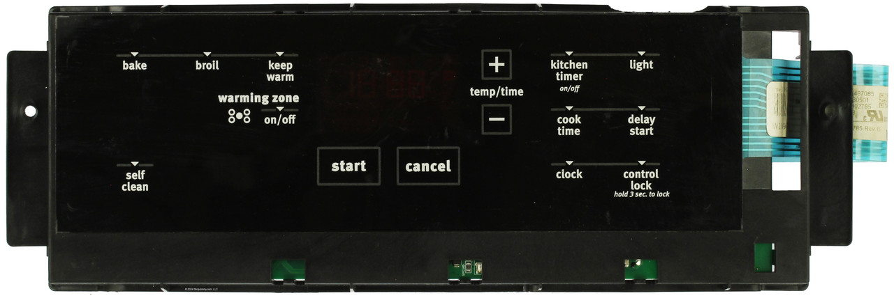 Whirlpool Oven W10904688 Control Board - Black