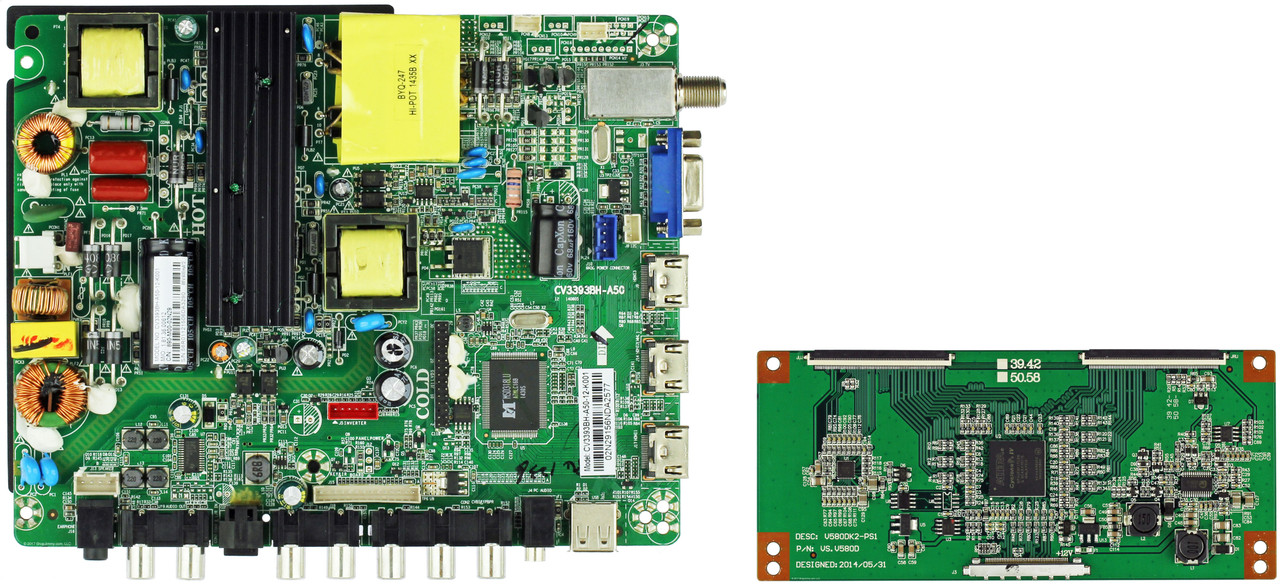 Element ELEFT426 Complete TV Repair Parts Kit (J5C0M serial - SEE NOTE) - K5