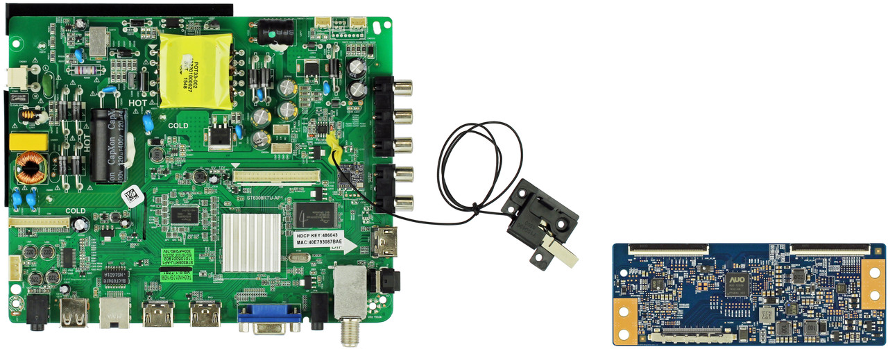 Element ELST4316S Complete TV Repair Parts Kit (C6A0M--see note)