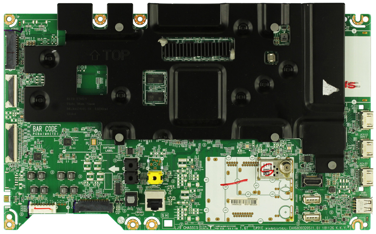 LG EBT66085501 Main Board for OLED77C9PUB