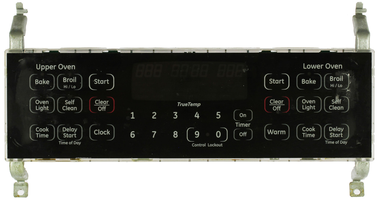 GE Oven WB27T11332 Control Board - Black Overlay