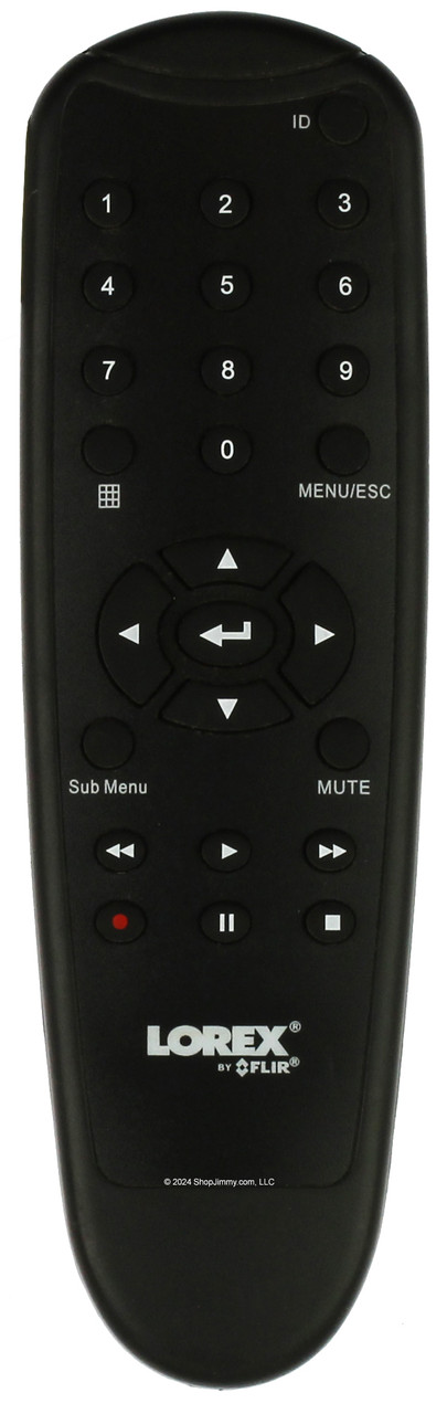 Lorex XYX-9008 Security DVR Remote Control - Open Bag