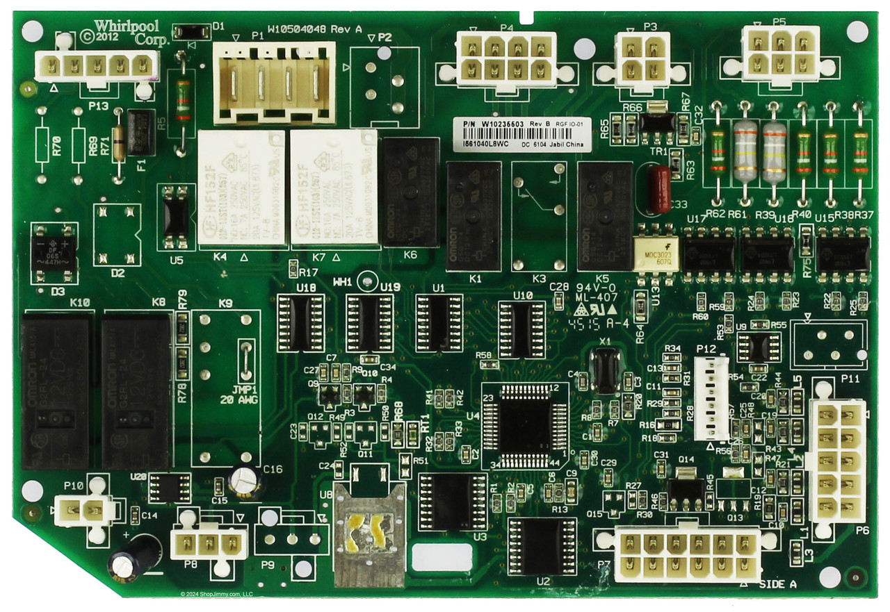 Whirlpool Refrigerator W10236603 Control Board