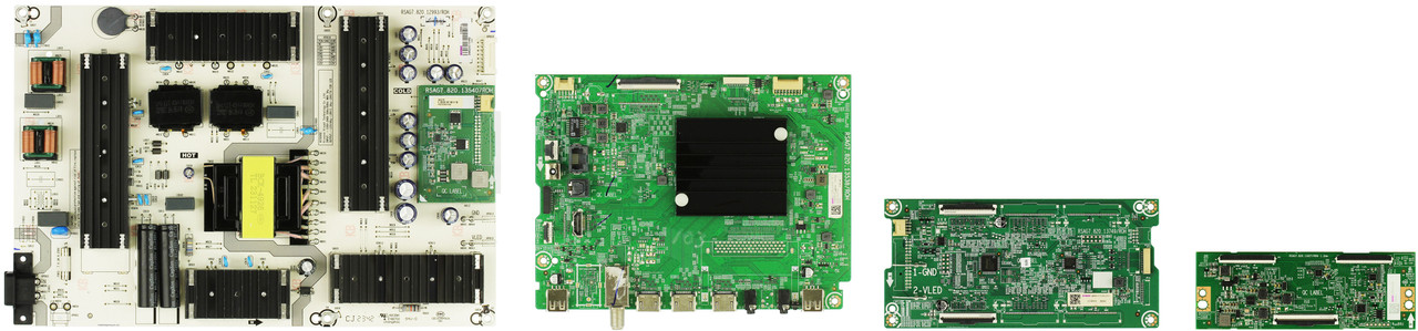Hisense 65U6N Complete LED TV Repair Parts Kit VERSION 1 (SEE NOTE)