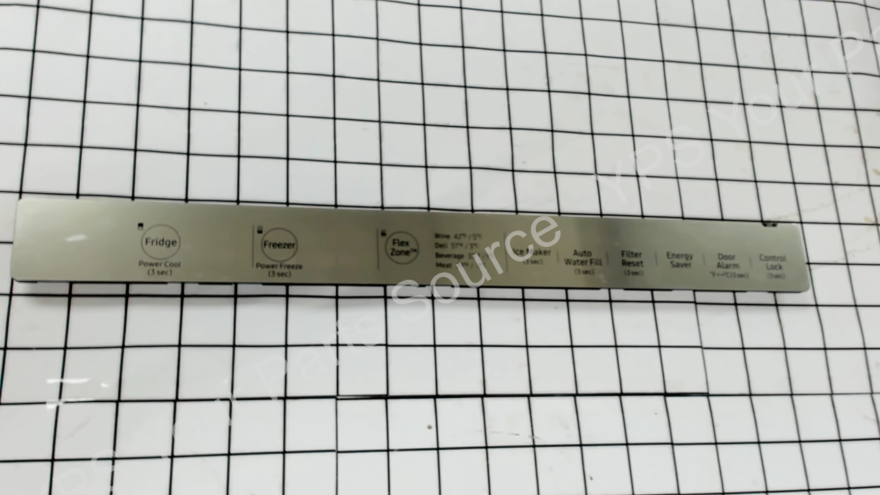 Samsung Refrigerator DA97-17302D Control Cover Assembly