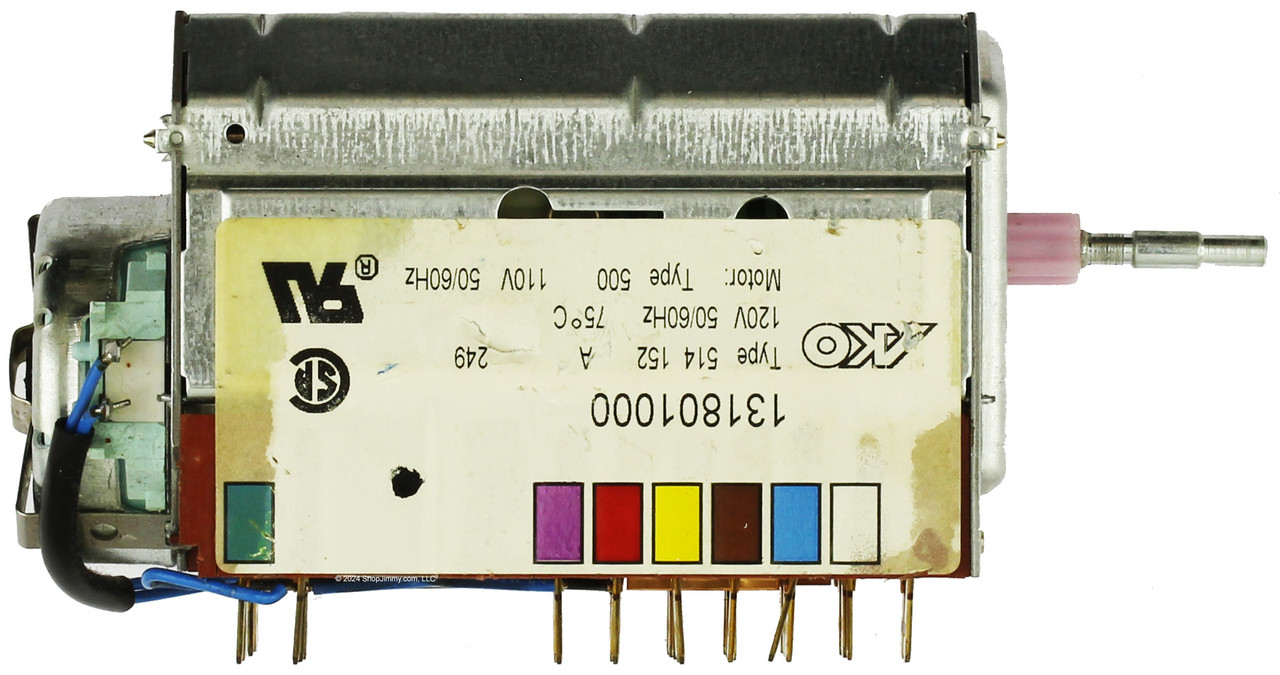 Frigidaire Washer 131801000 Timer