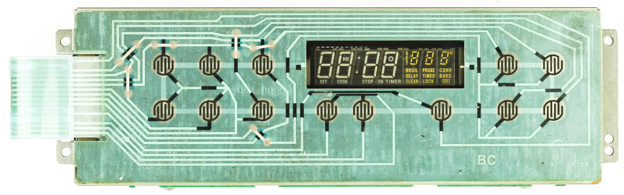 GE Oven 205C2195G008 4829161Relay Control Board -No Overlay