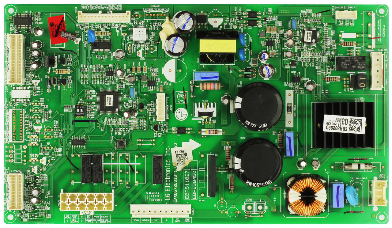 LG Refrigerator EBR30299303 Main Board