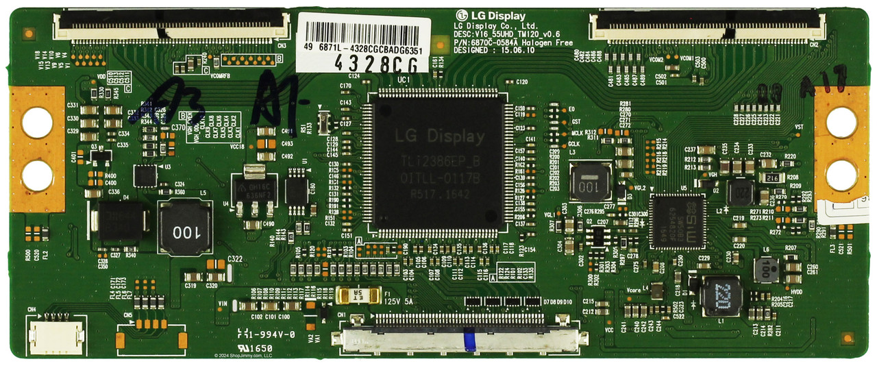Philips/Vizio 6871L-4328C T-Con Board