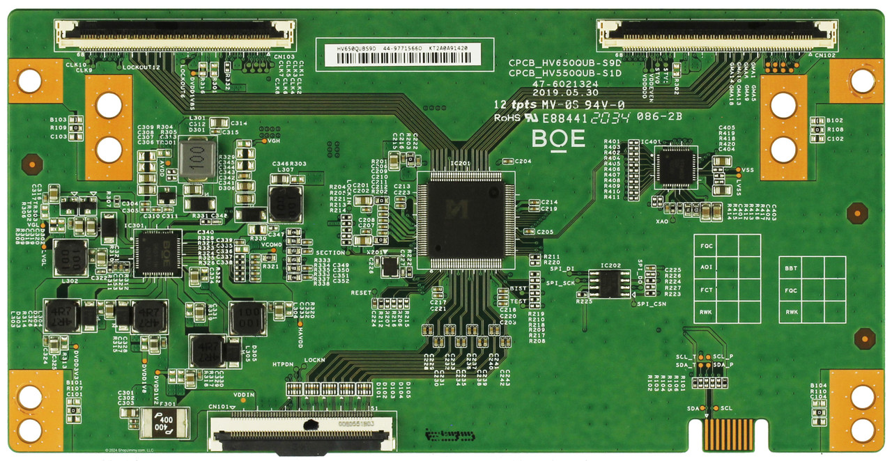 Polaroid HV650QUBS9D 44-9771566O T-Con Board