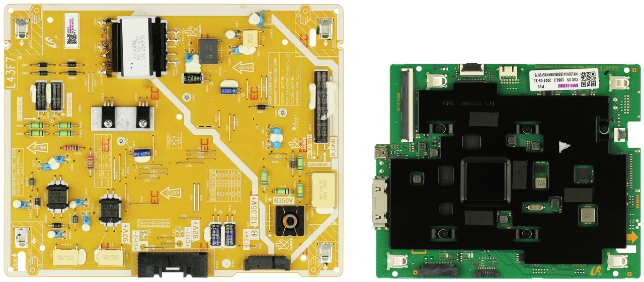 Samsung QN43LS03DAFXZA Complete LED TV Repair Parts Kit (Version AA01)