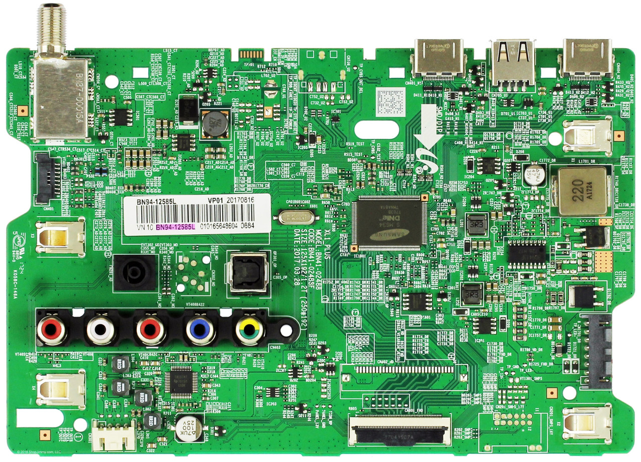 Samsung BN94-12585L Main Board for UN32J5003EFXZA (Version XA01)