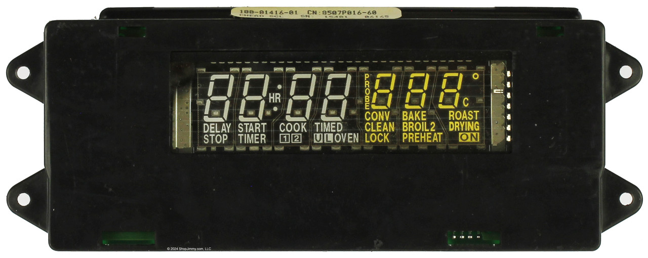 Jenn-Aire Whirlpool Oven 8507P016-60  Control Board - No Overlay