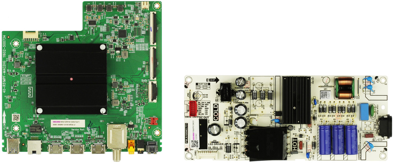 TCL 58S470G Complete LED TV Repair Parts Kit V3
