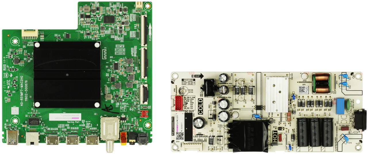 TCL 50S470G Complete LED TV Repair Parts Kit - V2