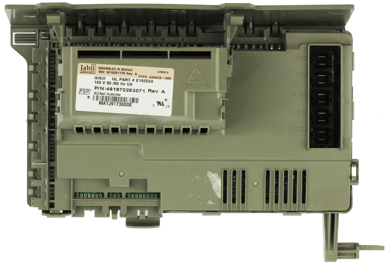 Whirlpool Washer 461970253071 Main Control Board 