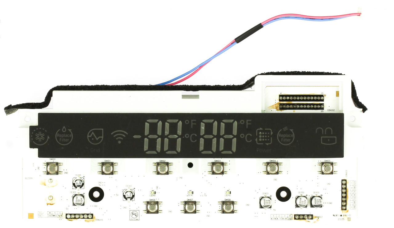 LG Refrigerator EBR84146469 Control Panel 
