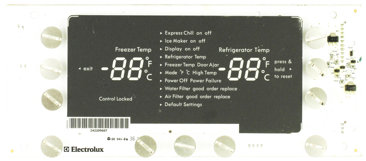 Whirlpool W10844083 Refrigerator Electronic Control Board