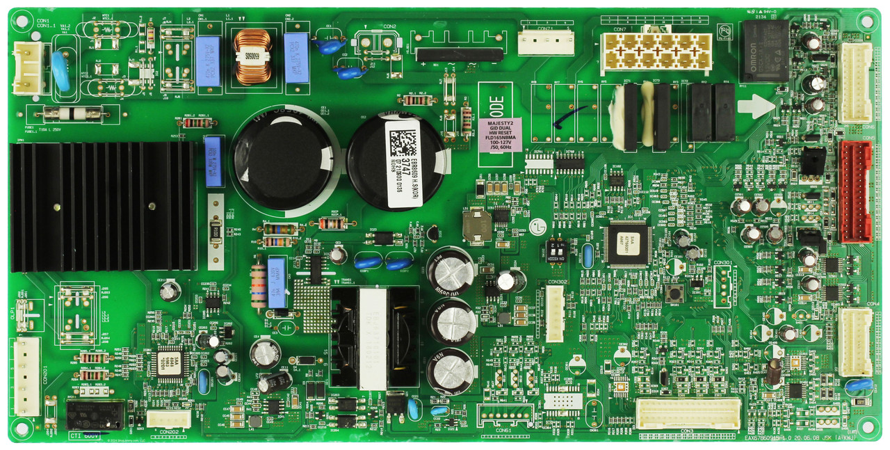 LG Refrigerator EBR86093747 Main Board
