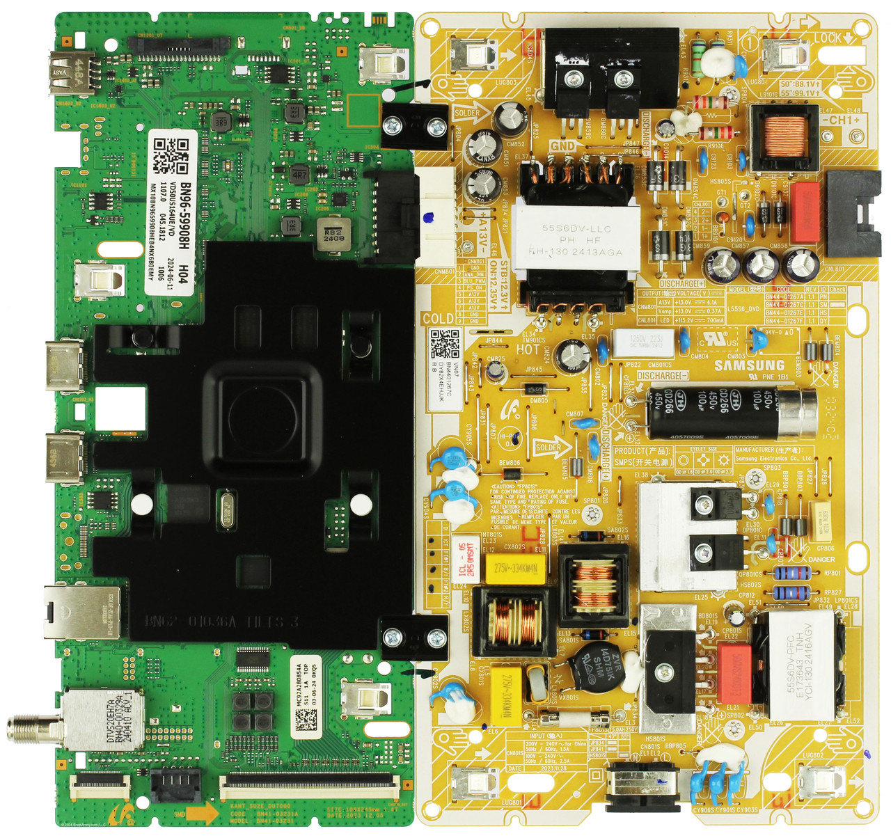 Samsung BN96-59908H Main Board Power Supply UN50DU7200FXZA GA05