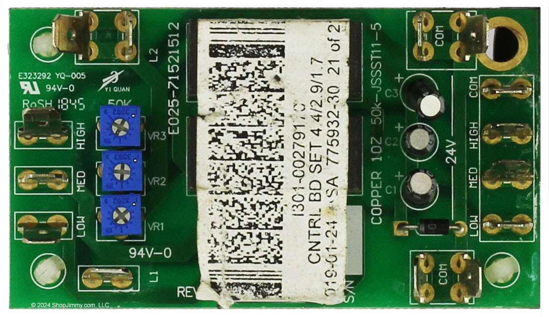 ECM RELAY 775932-30 Board