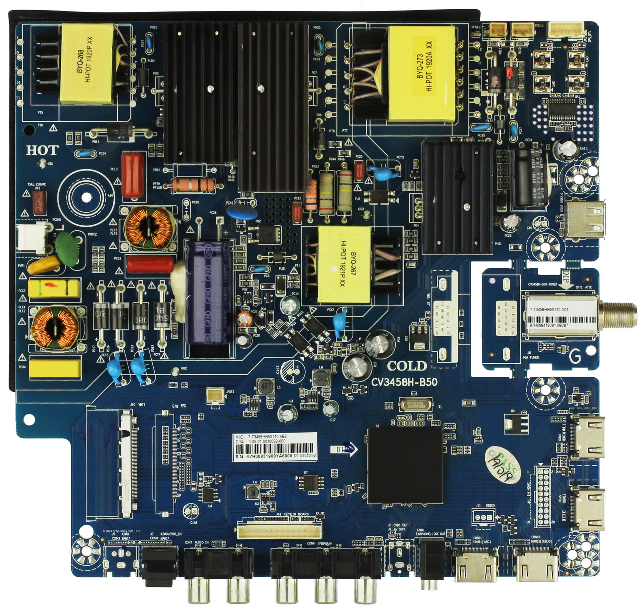 Sceptre Main Board / Power Supply for Sceptre W50 TCTG58AB