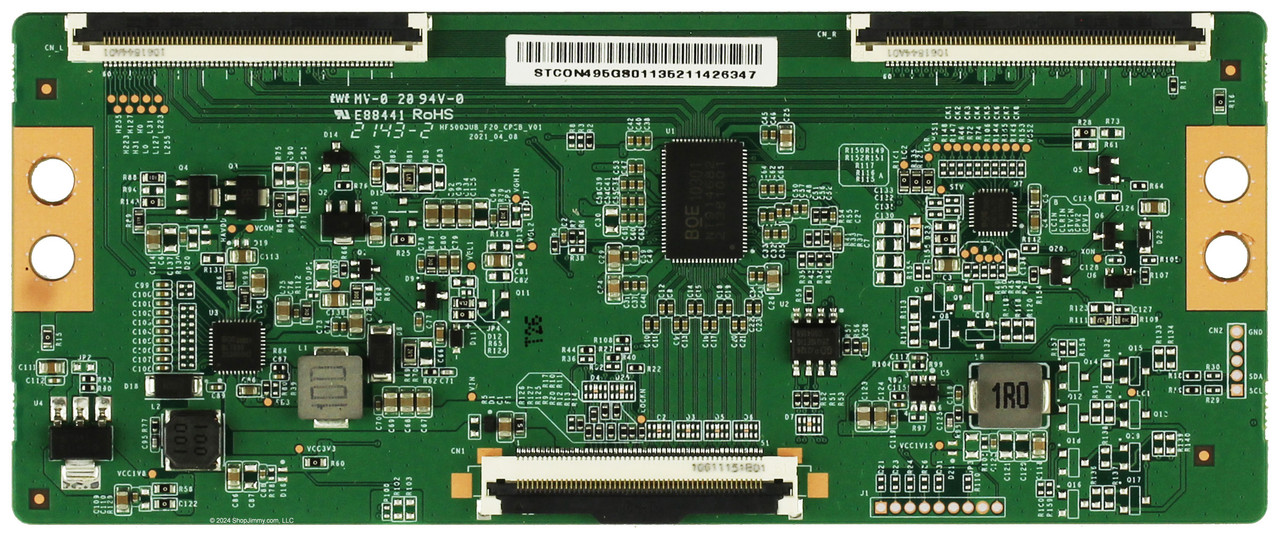 HF500QUB_F20 T-Con Board
