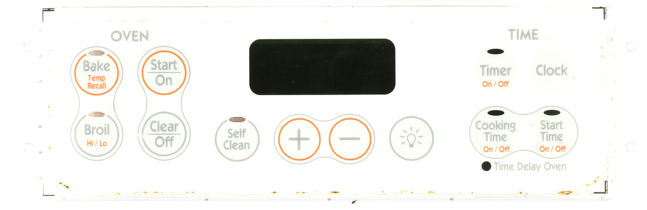 GE Oven WB27K10348 164D8450G024 Control Board  - White Overlay